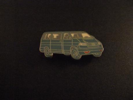Volkswagen Transporter bedrijfsbus blauw